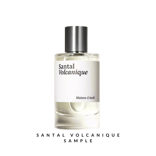 Maison Crivelli Santal Volcanique Sample